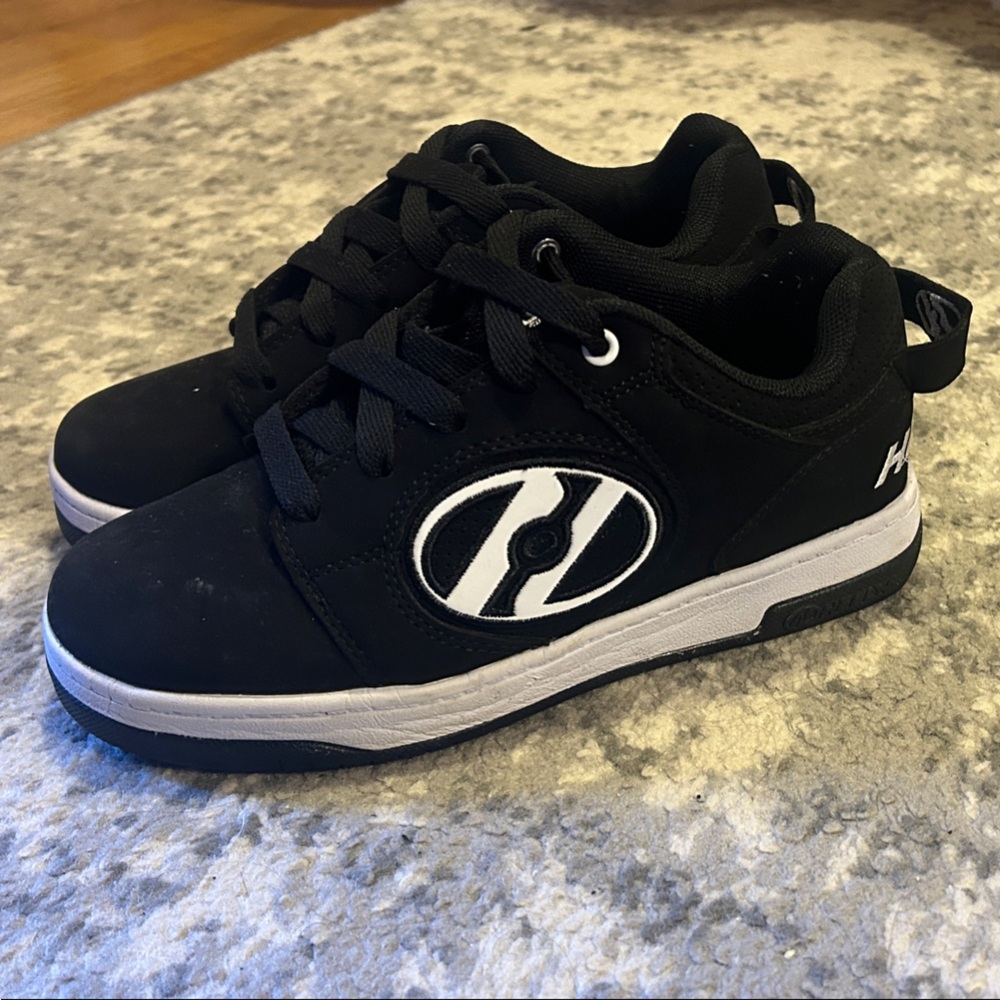 Heelys Black and White Skate Shoes